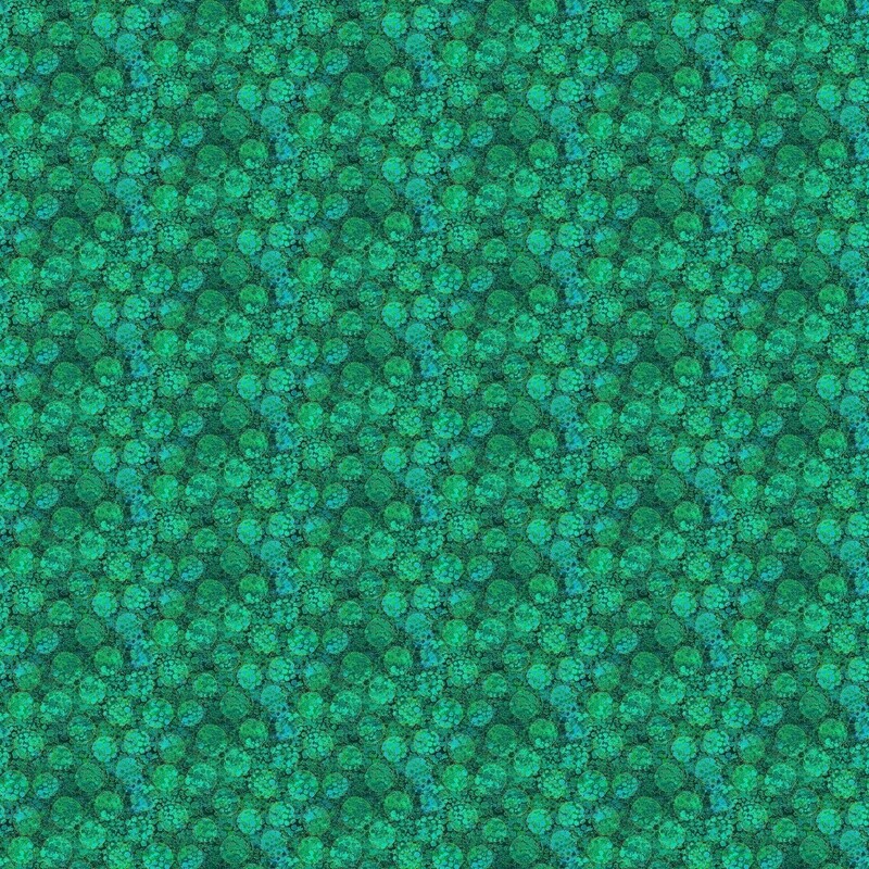 Shimmer Paradise Bubbles Green
