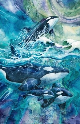 Whale Song 29&quot; Panel