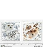 Spirit Animals Panel Owl/Fox