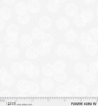 Ramblings 108&quot; Tossed Sketches White