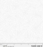 Ramblings 108&quot; Packed Leaves White