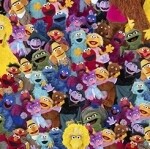 Sesame Street Grouped Characters