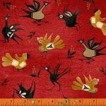 TradingPost Birds Red