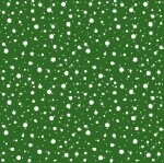 Steampunk Christmas Dots Green