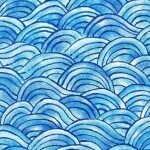 Surfside Blue Waves