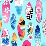 Surfside Surfboards on Blue