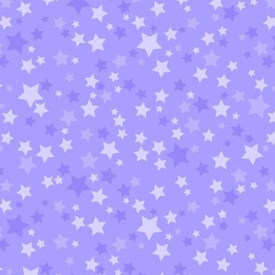 Playtime Flannel  Stars on Purple