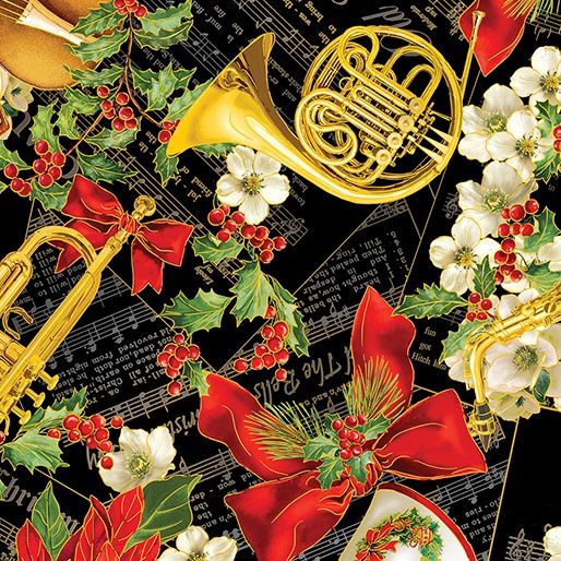 Christmas Musical Serenade Black