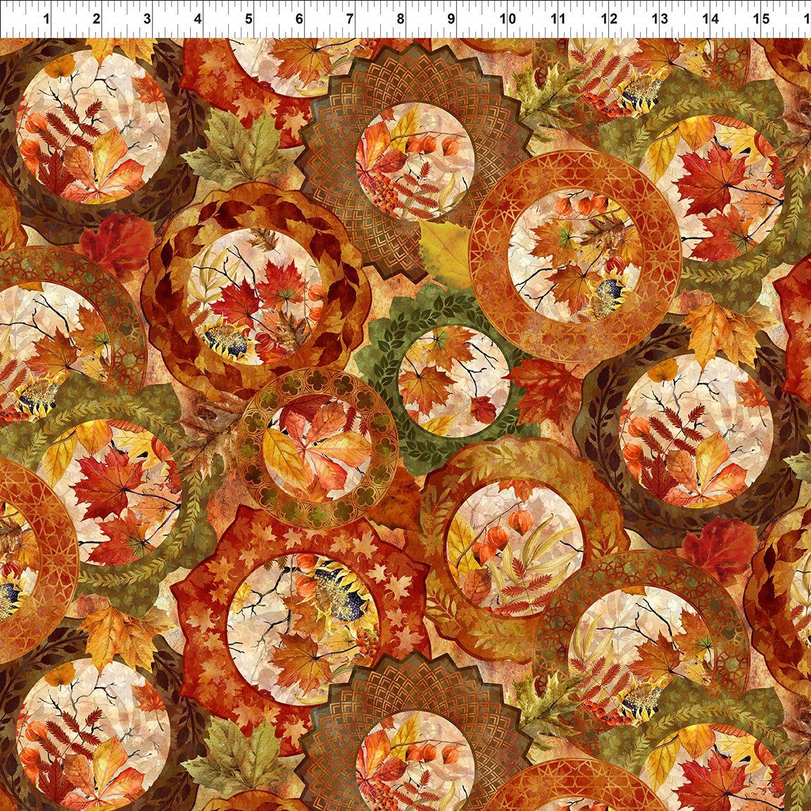 Autumn Celebration Circles Multi
