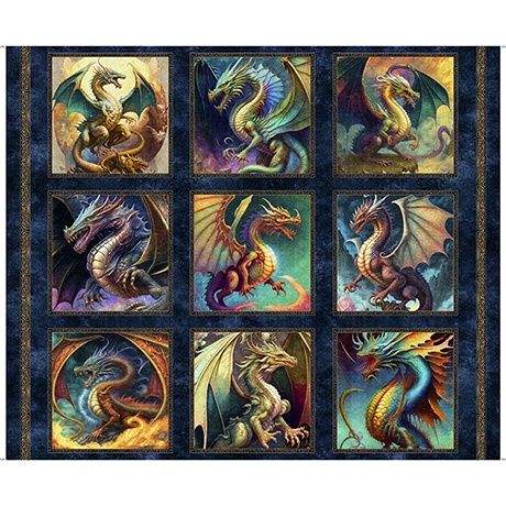 Dragon Fyre Large Dragon Picture Patches