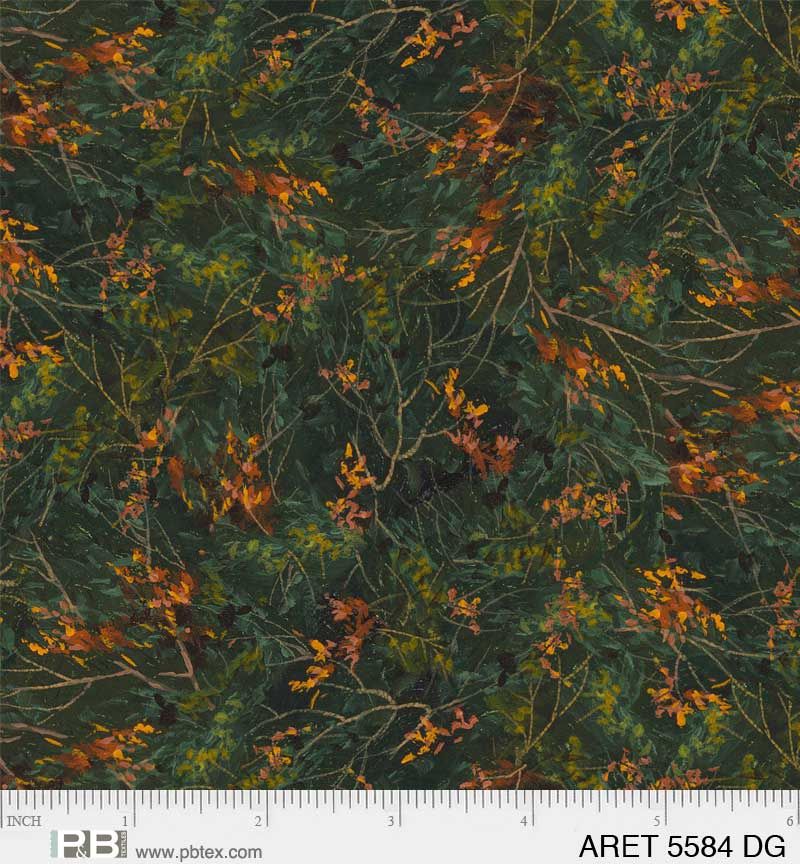 Autumn Retreat Leafy Texture