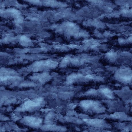 Flying High Clouds Navy