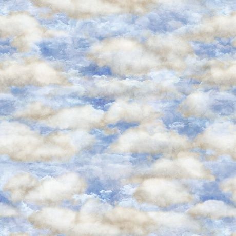 Flying High Clouds Blue