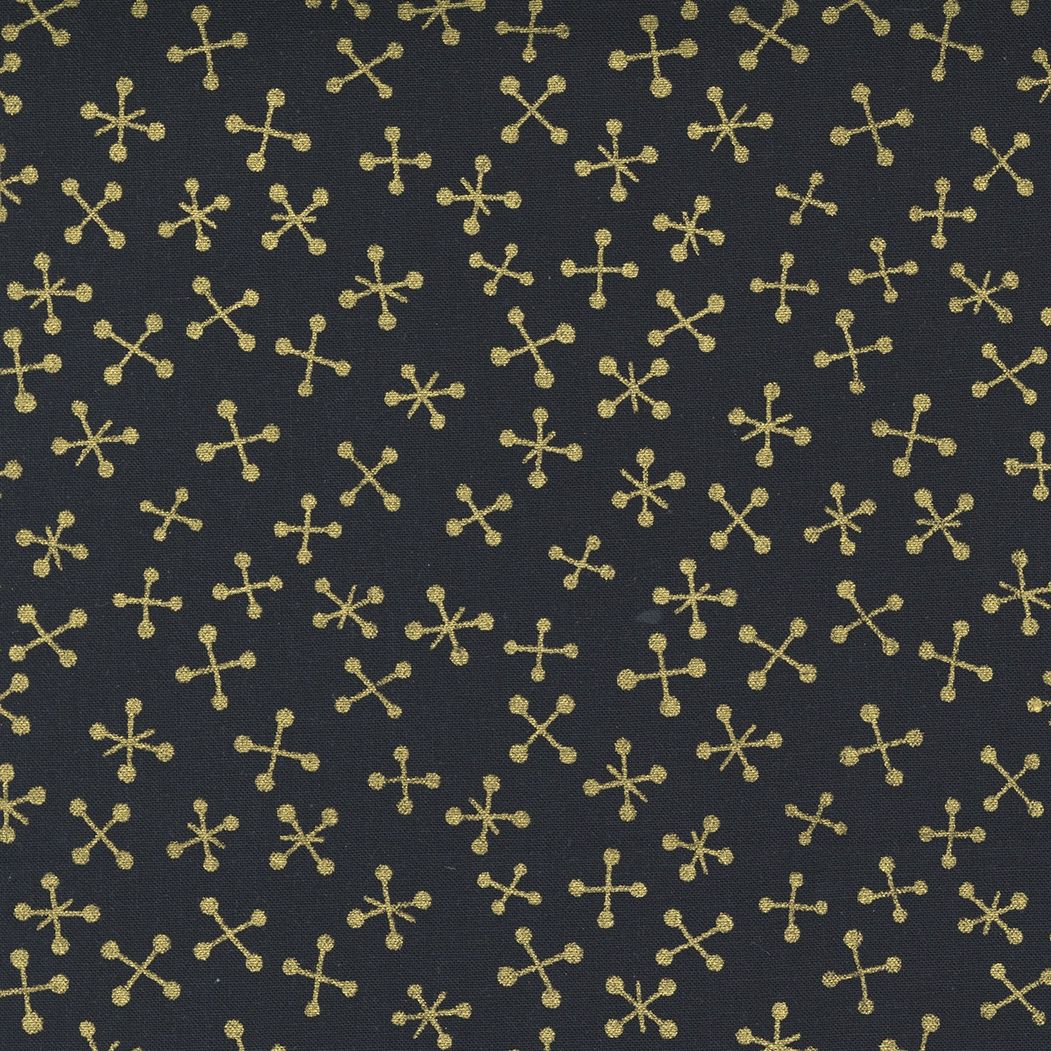 Whispers Metallic Black gold Jacks