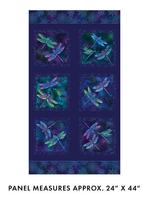 On Dragonfly Wings Panel