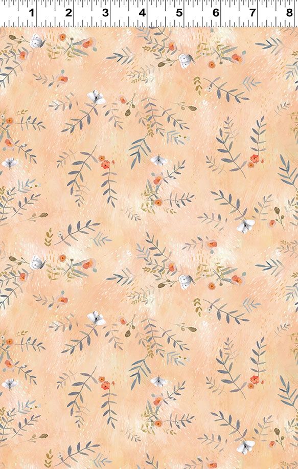 Serenity Fronds Orange