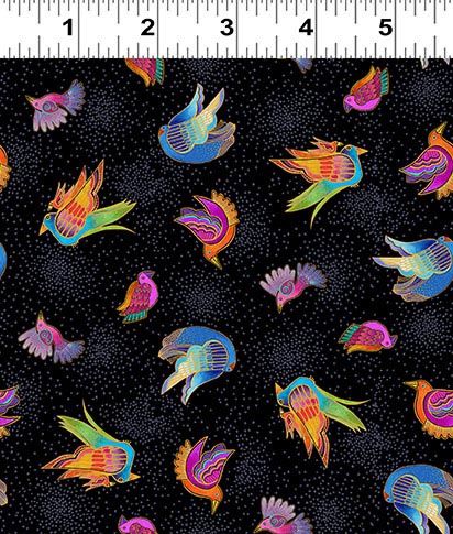 LB Fantasticats Birds Black