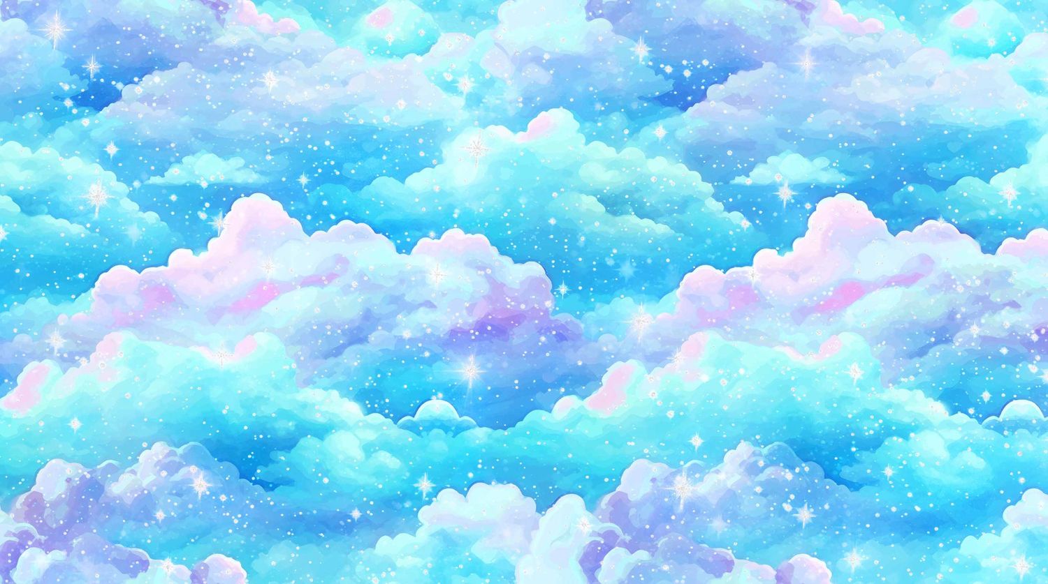 Sparkle Magic Blue Multi