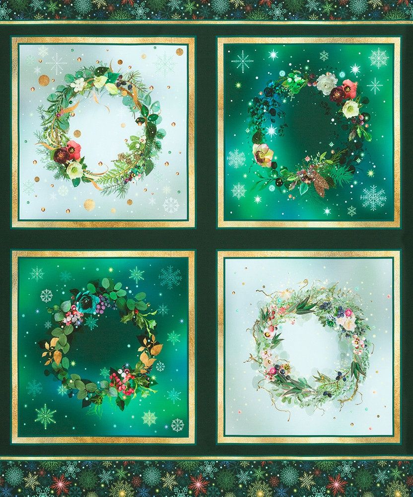 Merriment Panel Squares 1 yd