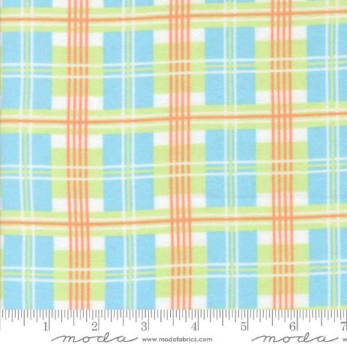 Sherbert Sunshine Flan Plaid Sky