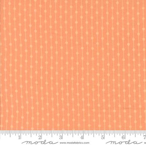 Sunshine Fabric Flan Melon chained dots