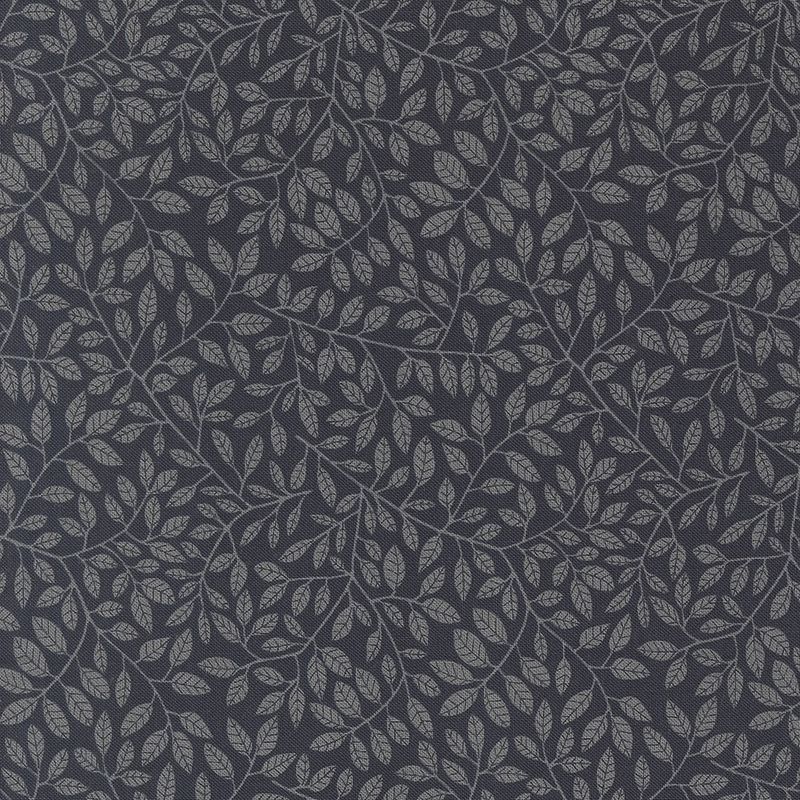 Autumn Forest  Blue With Grey leaves