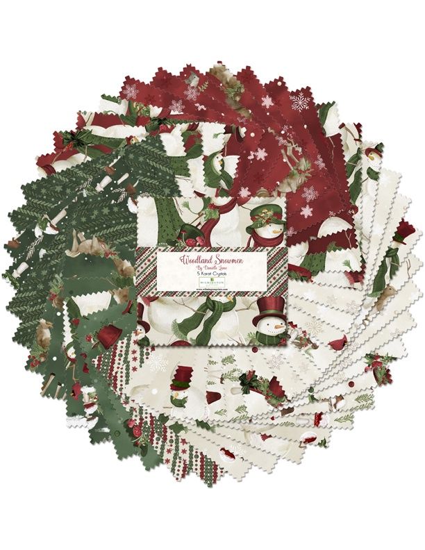 Woodland Snowmen 5 Karat Crystals