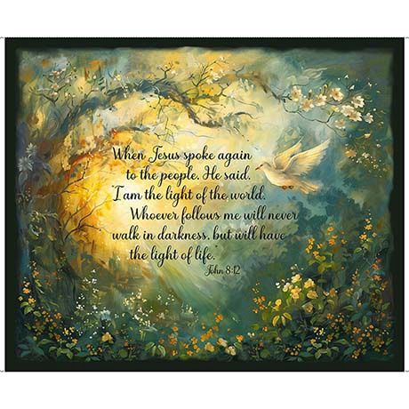 Light of the World 1 yard Panel