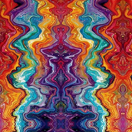 Bedazzled Fractal Stripe