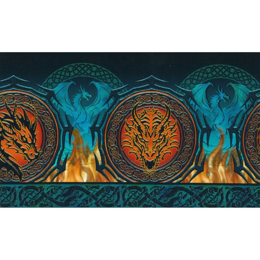 Emerald Dragons Border