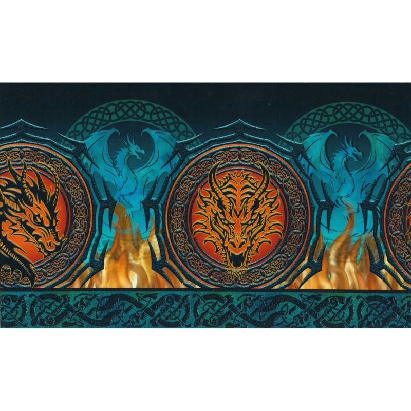 Emerald Dragons Border