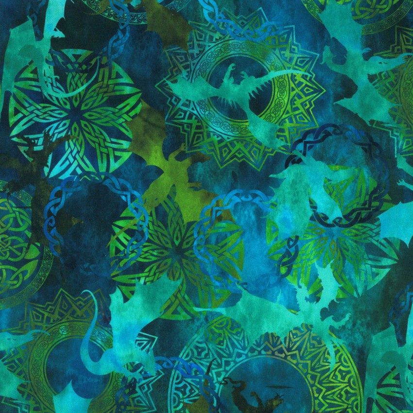 Emerald Dragons Medalions