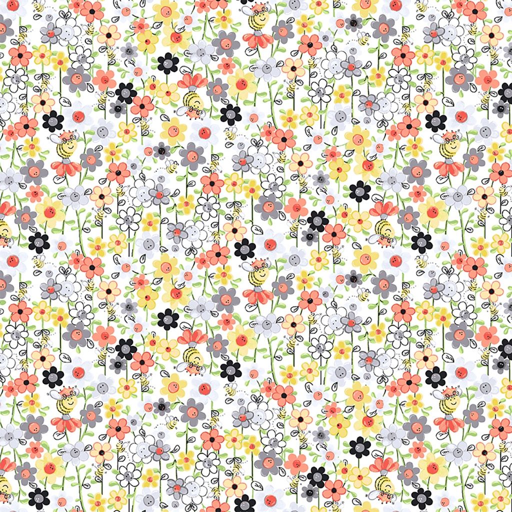 Sweet Bees Mini Floral &amp; Bees
