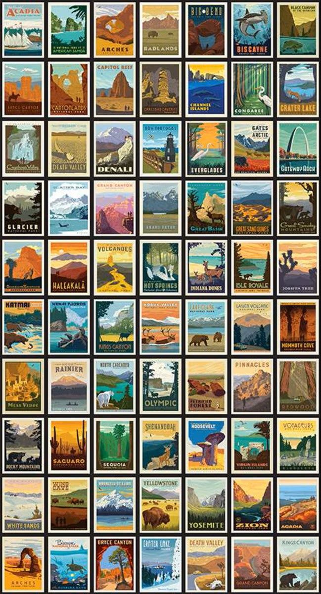 National Parks Posters