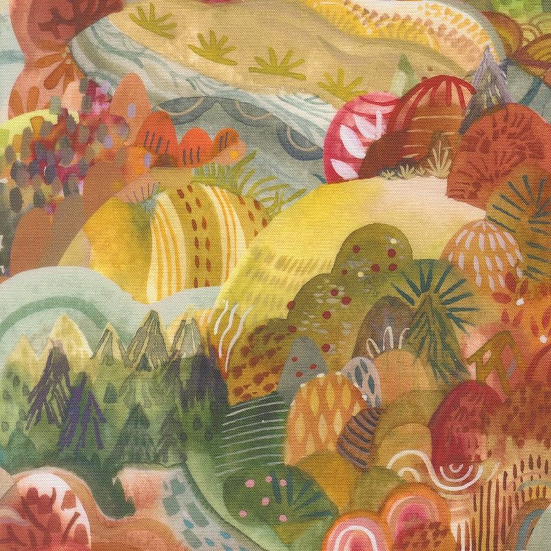 Northern Brights Autumn Landscape