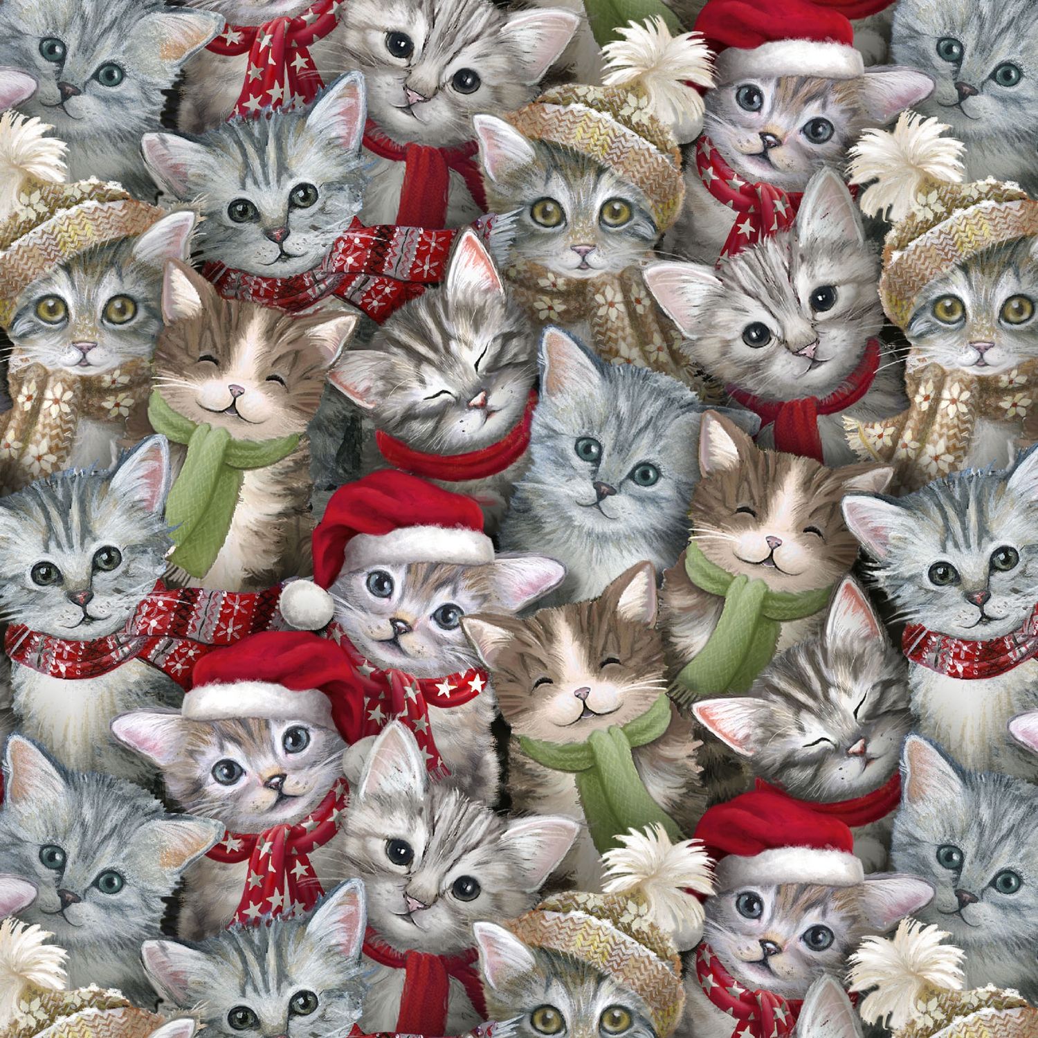 Purr-Fect Holiday Packed Cats