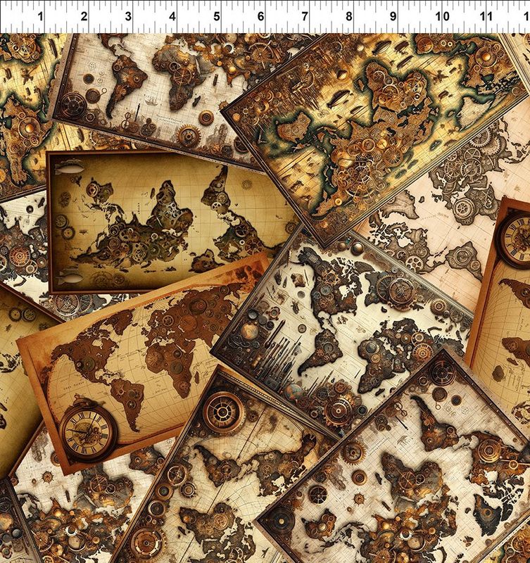 Steampunk Menagerie Maps