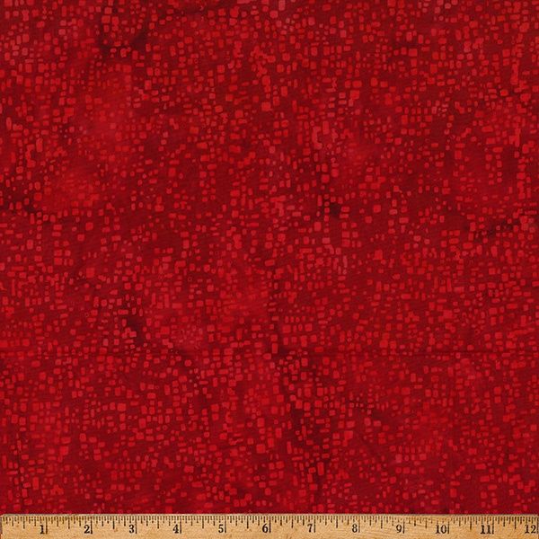 Bali Batik Square Blender Cherry