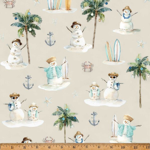 Seas &amp; Greetings Snowmen Sand