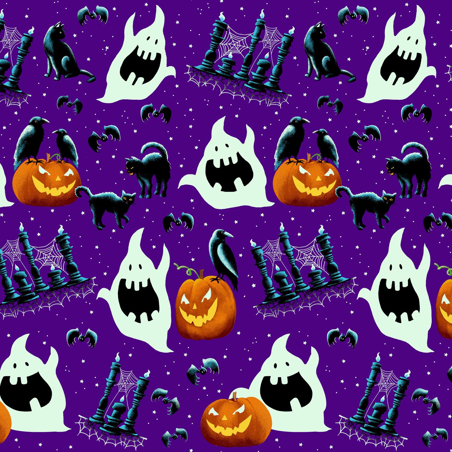 After Life Party Ghosts/Pumpkins