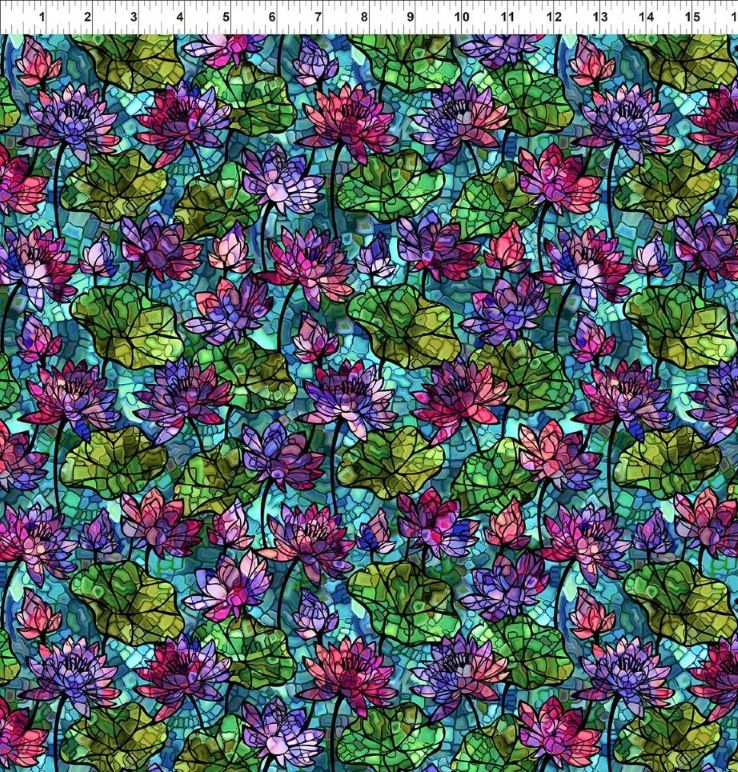 Dear Clara Water Lilies Multi