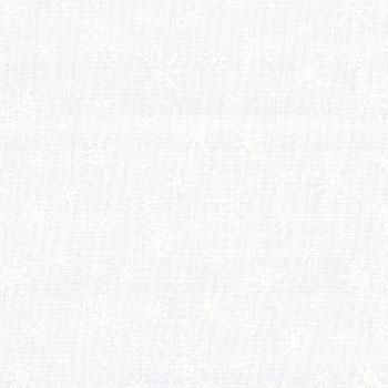 Muslin Mates Snowflakes White