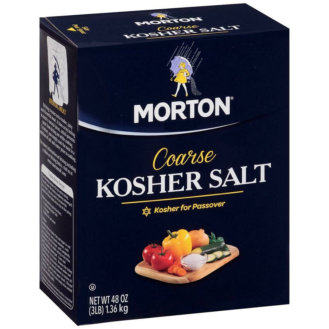 1 3lb Box Kosher Salt