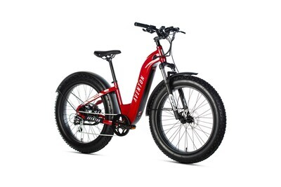 Aventure Step-Through Ebike - S/M / Electric Red