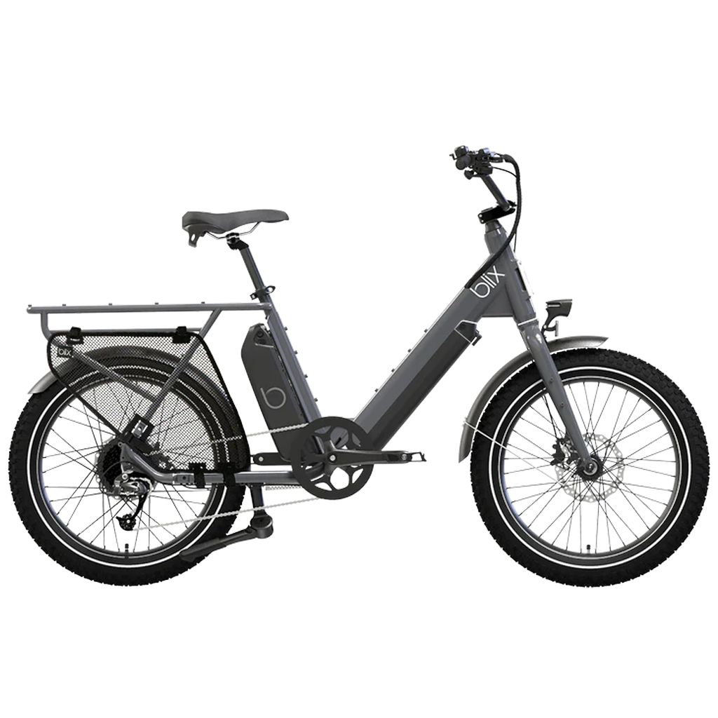 Blix Dubbel E-Bike Grey Dual Battery