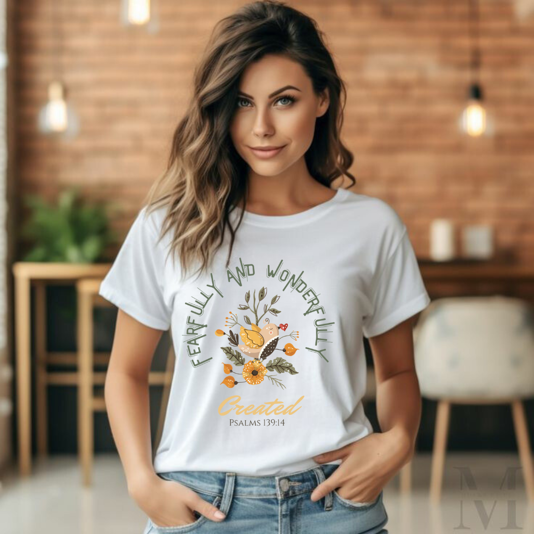 FEARFULLY AND WONDERFULLY CREATED TEE