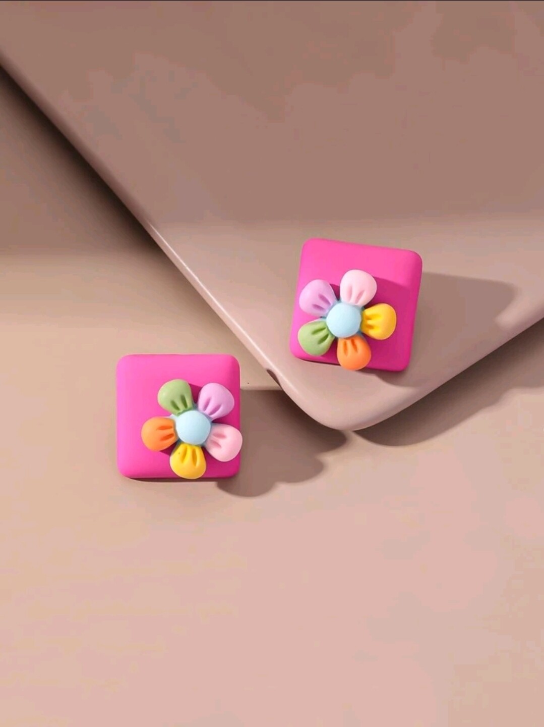 FLOWER FUN 3D - EARRINGS