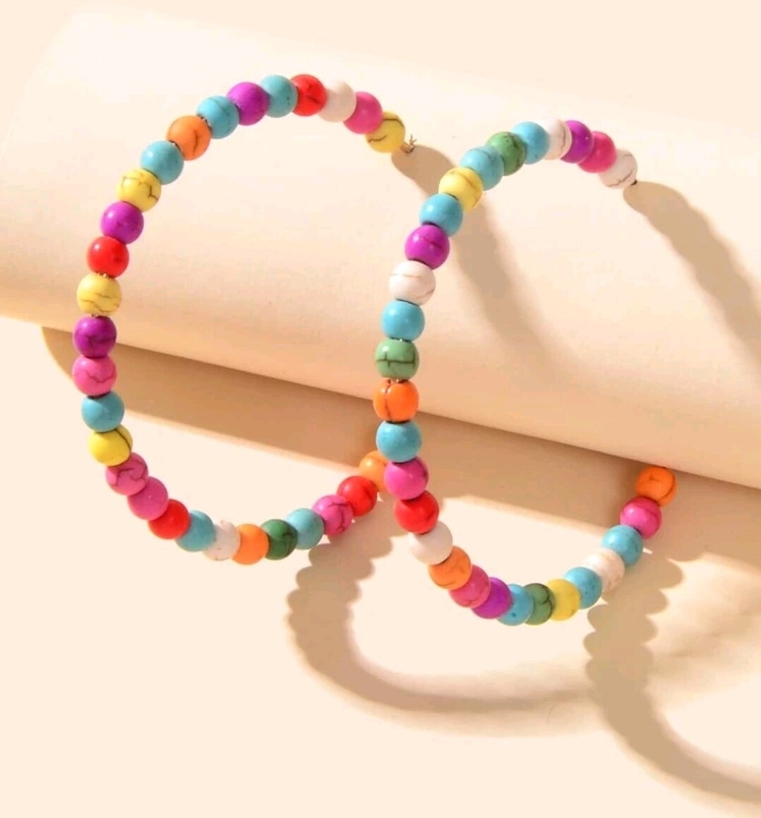 COLORFUL HOOPS - EARRINGS