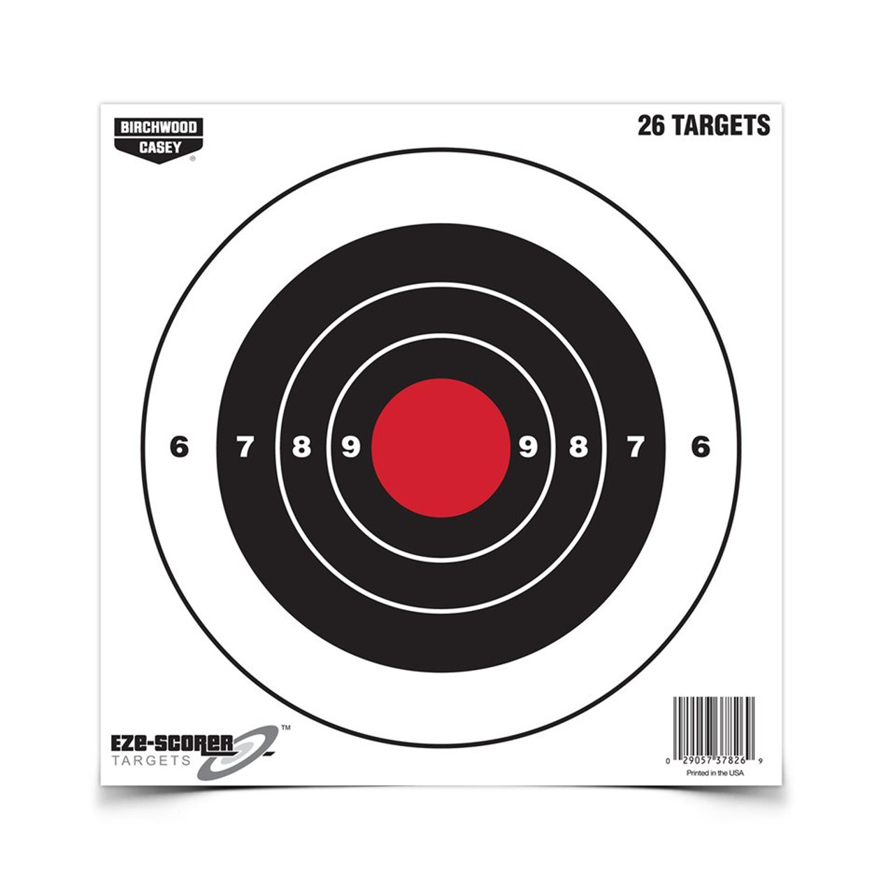 Eze-Scorer 8 Inch Bull's-Eye Target, 26 Targets
Birchwood Casey