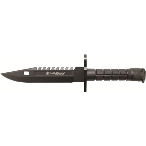 8 in Special Ops M-9 Bayonet Special Force Knife/Black Polymer Scabbard
Smith & Wesson